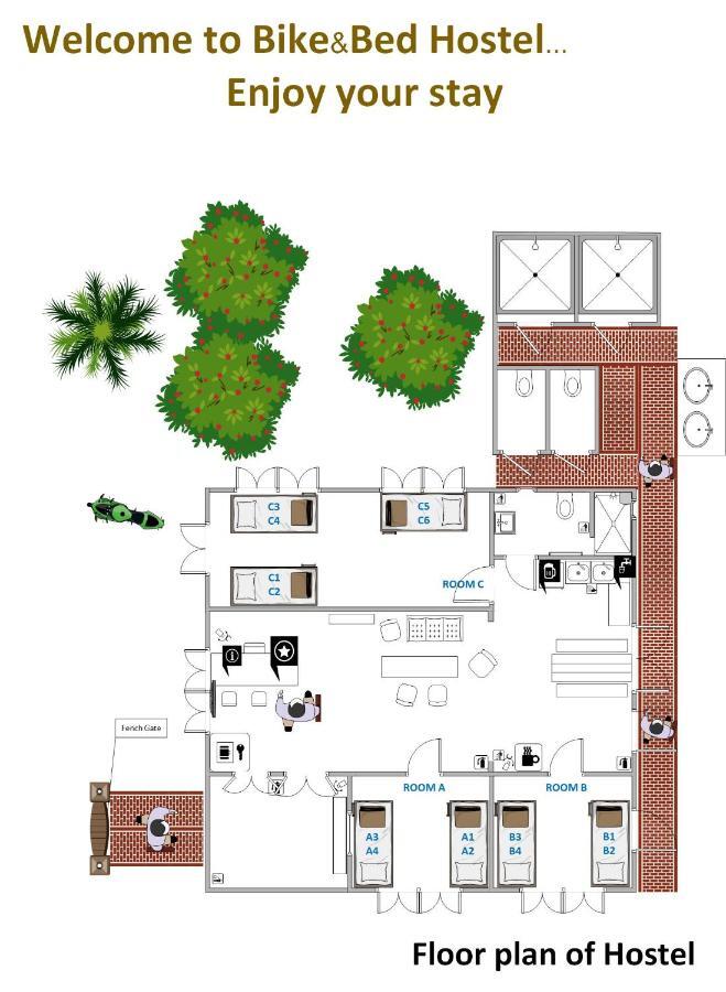 Albergue Bike&Bed Thakhek Exterior foto